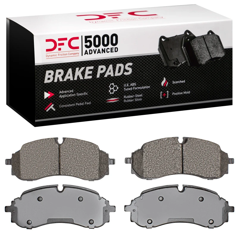 DFC 21-25 Ford Transit-250 Front 5000 Advanced Semi Metallic Brake Pads
