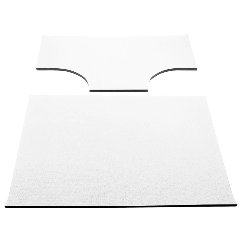 DEI 03-06 Jeep Wrangler TJ 2-Door w/Speaker Pods Boom Mat Headliner - 2 Piece - White