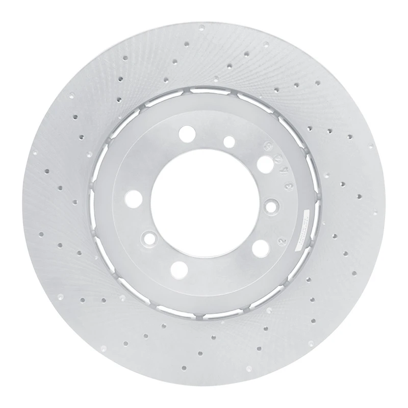 DFC 10-11 Porsche 911 Left Rear Drilled Hi-Carbon Alloy Geomet Coated Rotor