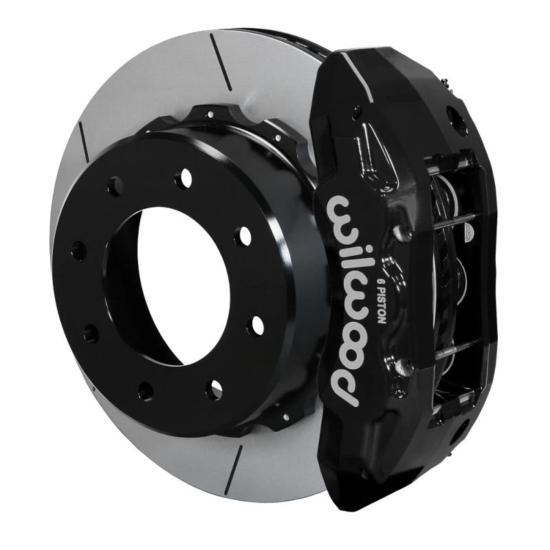 Wilwood TX6R Rear Kit 15.50in Black w/ Lines 20-24 GM Truck/SUV 2500