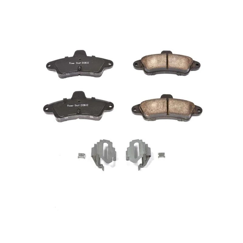 powerstop_17-661-679450dfa74dd Power Stop 95-00 Ford Contour Rear Z17 Evolution Ceramic Brake Pads w/Hardware