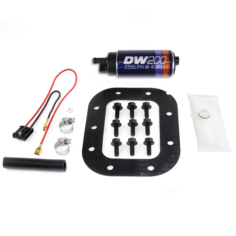 DeatschWerks 84-85 Chevy Corvette 5.7L DW200 255 LPH In-Tank-Benzinpumpe mit Installationskit