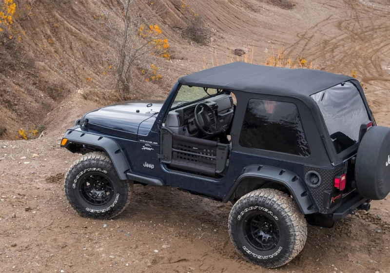 Rampage Frameless Trail Soft Top Kit - Black Diamond