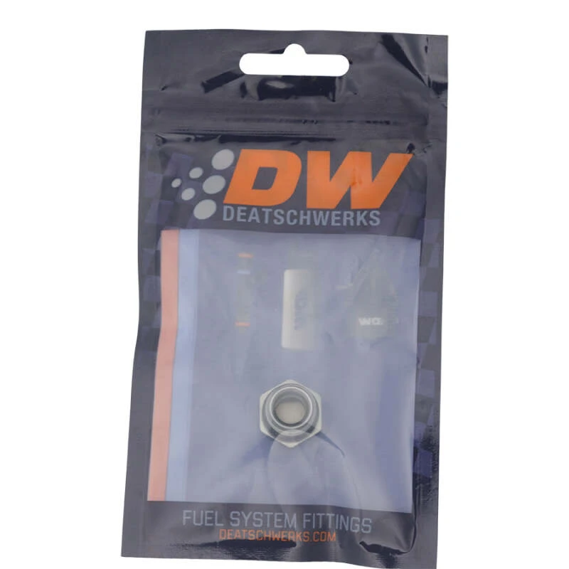DeatschWerks 6AN ORB-Male-Stecker mit 1/8 Zoll NPT-Messanschluss - eloxiertes DW-Titan