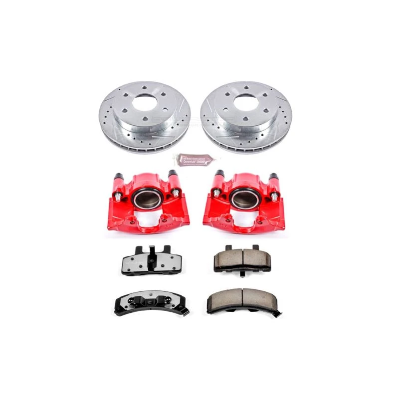 powerstop_KC1970-36-67945fb22856c Power Stop 99-00 Cadillac Escalade Front Z36 Truck & Tow Brake Kit w/Calipers
