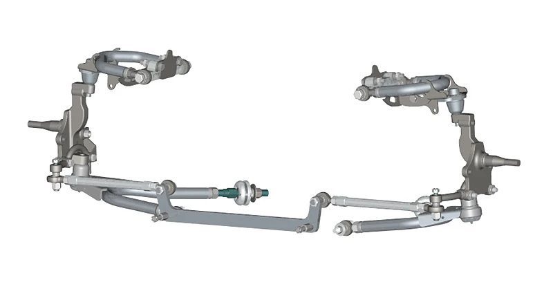 Ridetech 64-66 Ford Mustang Komplett-Coil-Over-Federungssystem mit Pin-Spindel