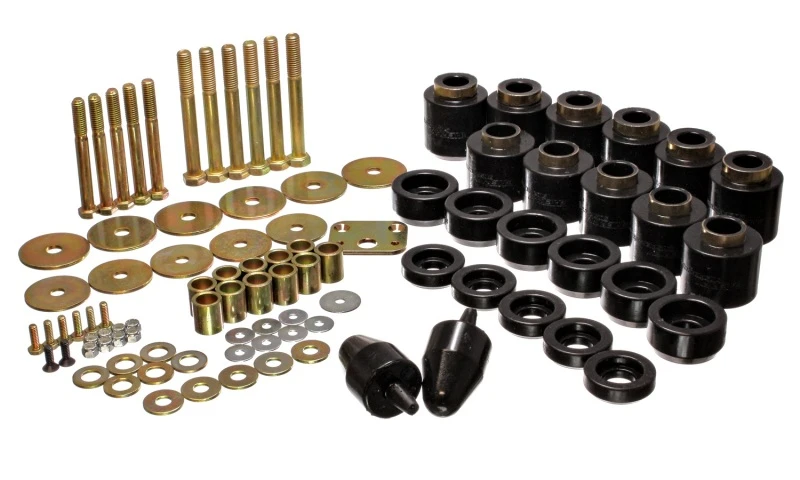 Energy Suspension 1 Zoll schwarzes Body Lift Kit