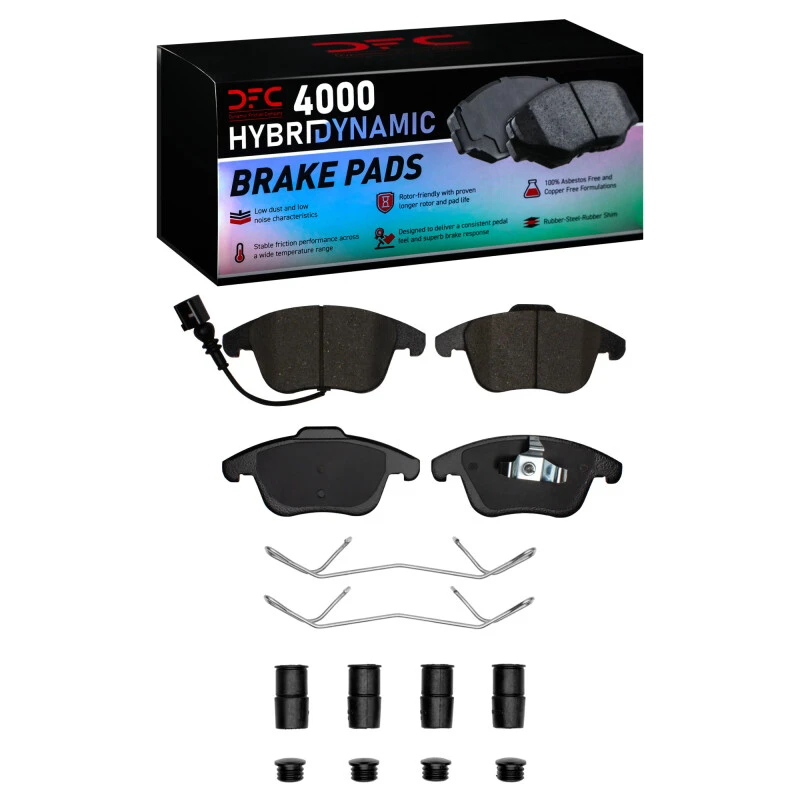 DFC 09-24 Audi Q3 (Mexico) Front 4000 HybriDynamic Brake Pads and Hardware Kit