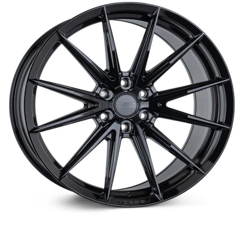 Vossen HFX-2 22x10 / 6x139.7 / ET-18 / Super Deep Face / 106.1 - Gloss Black Wheel