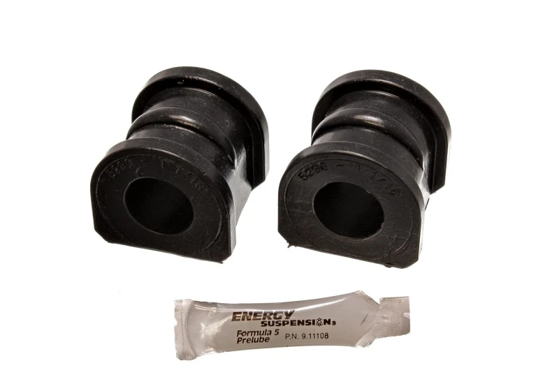 Energy Suspension 89-97 Ford Thunderbird / 89-97 Cougar Schwarz 1-1/16in Vorderer Querlenker-Buchsen-Satz