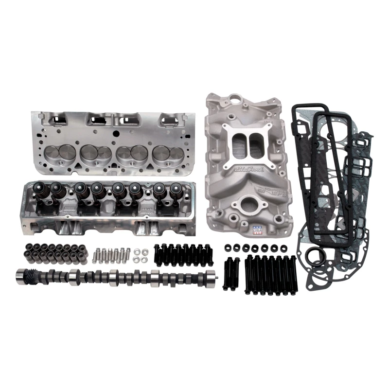 Edelbrock Power Package Top End Kit E-Street and Performer Sbc