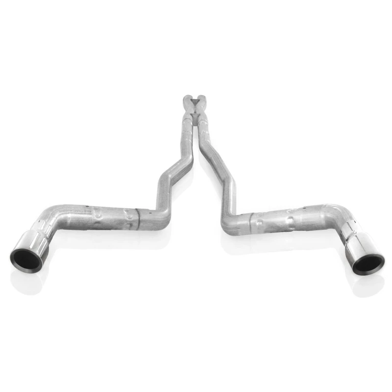 Stainless Works 10-15 Camaro 6.2L 3in Dual Chambered Catback System X-Pipe Performance Connect