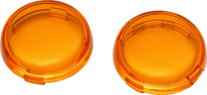 Kuryakyn Bullet Style Blinkerlinse in Bernstein für Harley-Davidson