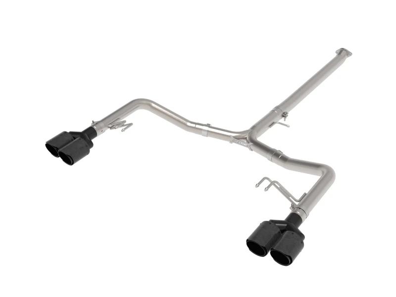 aFe Takeda 21-24 Kia K5 GT L4-2.5L (t) SS Axle-Back Exhaust System w/ Carbon Fiber Tips