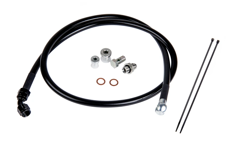 Fleece Performance Duramax Remote-Turbo-Öl-Zulaufleitung-Kit für 01-16 6,6L Duramax-Turbocharger