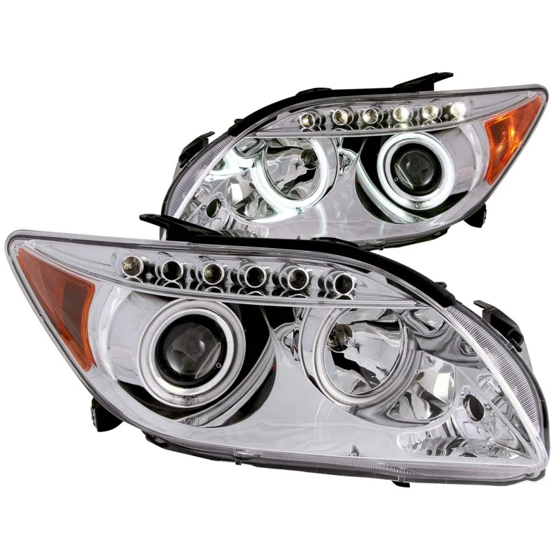 ANZO 2005-2010 Scion Tc Projektor-Scheinwerfer mit Halo-Chrom (CCFL)