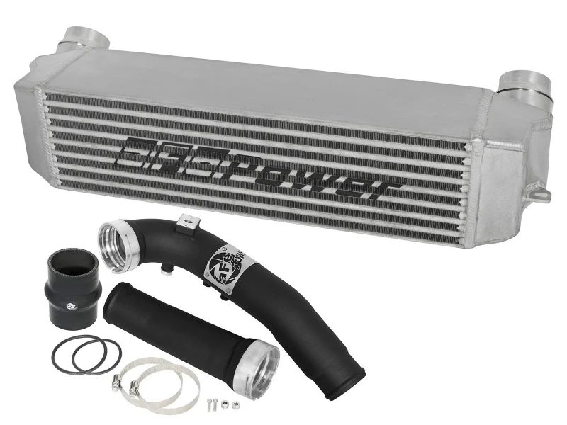 aFe Bladerunner Intercooler mit schwarzen Rohren 12-16 BMW 328i (F3X) 2.0L N20