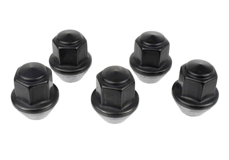 Ford Racing M12 x 1,5 schwarze Radmutter - Set aus 5