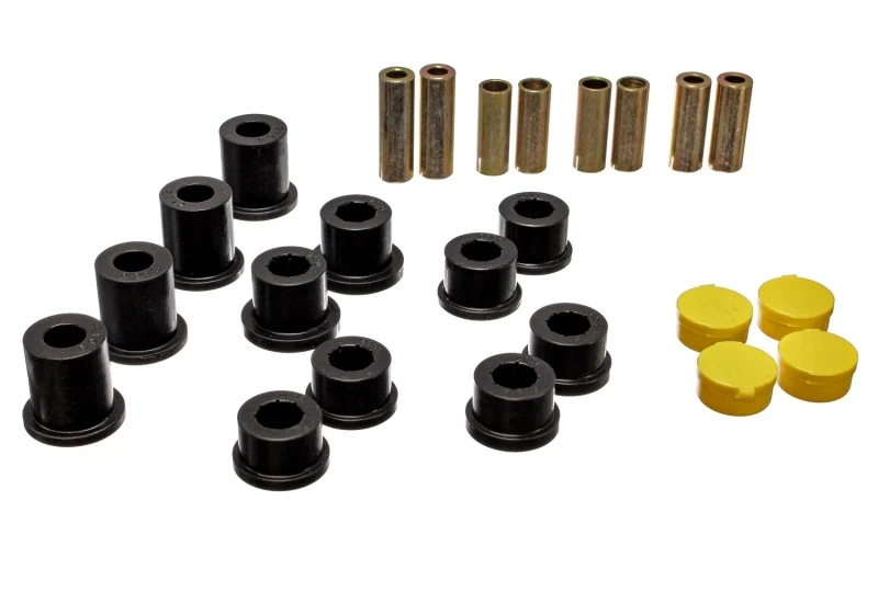 Energy Suspension 90-97 Mazda Miata Schwarzes Vorderes Querlenker-Buchsen-Set