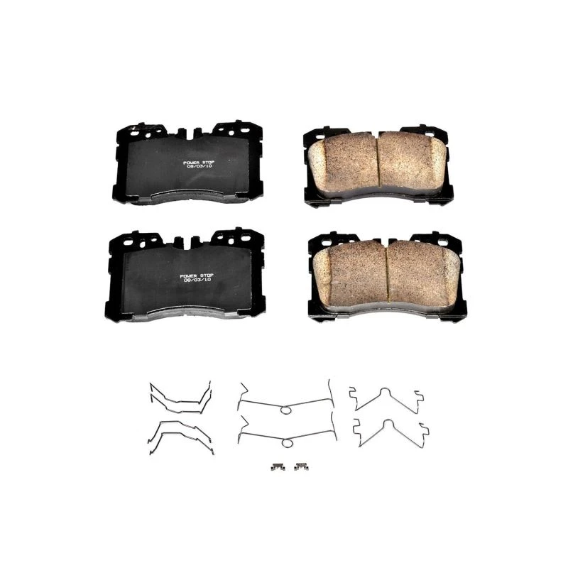 powerstop_17-1282-67945146ab9a9 Power Stop 07-17 Lexus LS460 Front Z17 Evolution Ceramic Brake Pads w/Hardware
