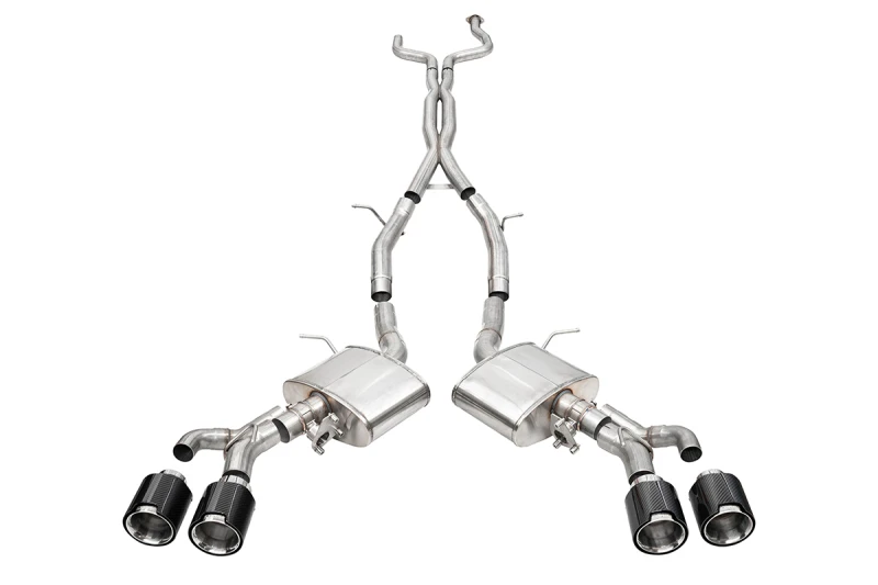 Corsa 3in Dual Mode Active Cat-Back für 22-25 Cadillac CT4 V Blackwing