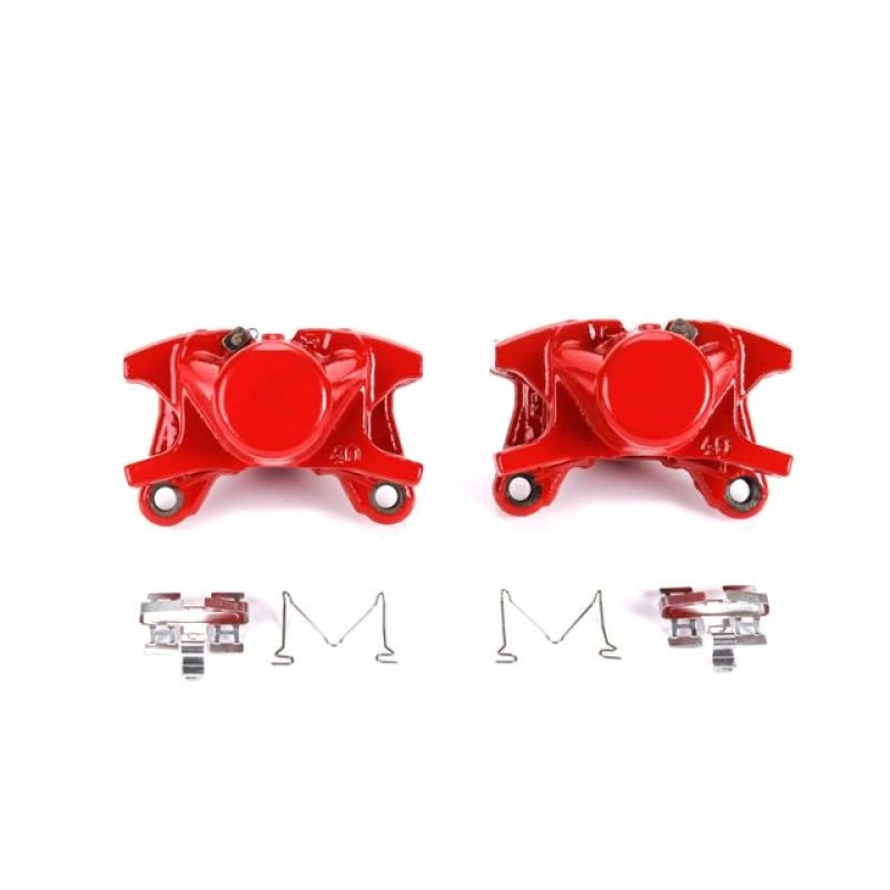 powerstop_S2838-67945f8643115 Power Stop 01-05 Lexus IS300 Rear Red Calipers w/o Brackets - Pair