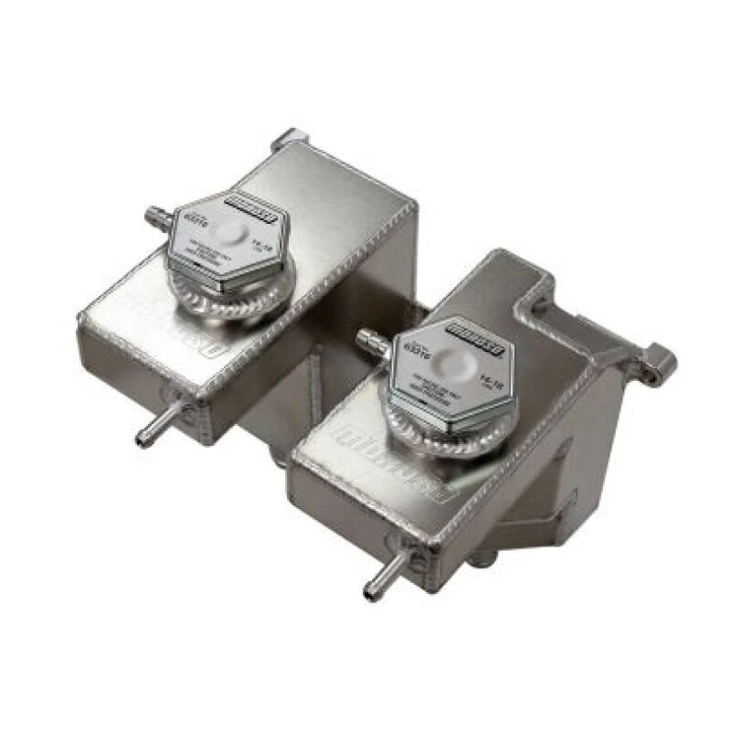 Moroso Dual Coolant & Intercooler Tank für Polaris RZR Turbo/Turbo S mit Fox Piggyback Shock