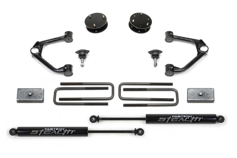 Fabtech 19-21 GM C/K1500 P/U 3 Zoll Budget-System mit Stealth