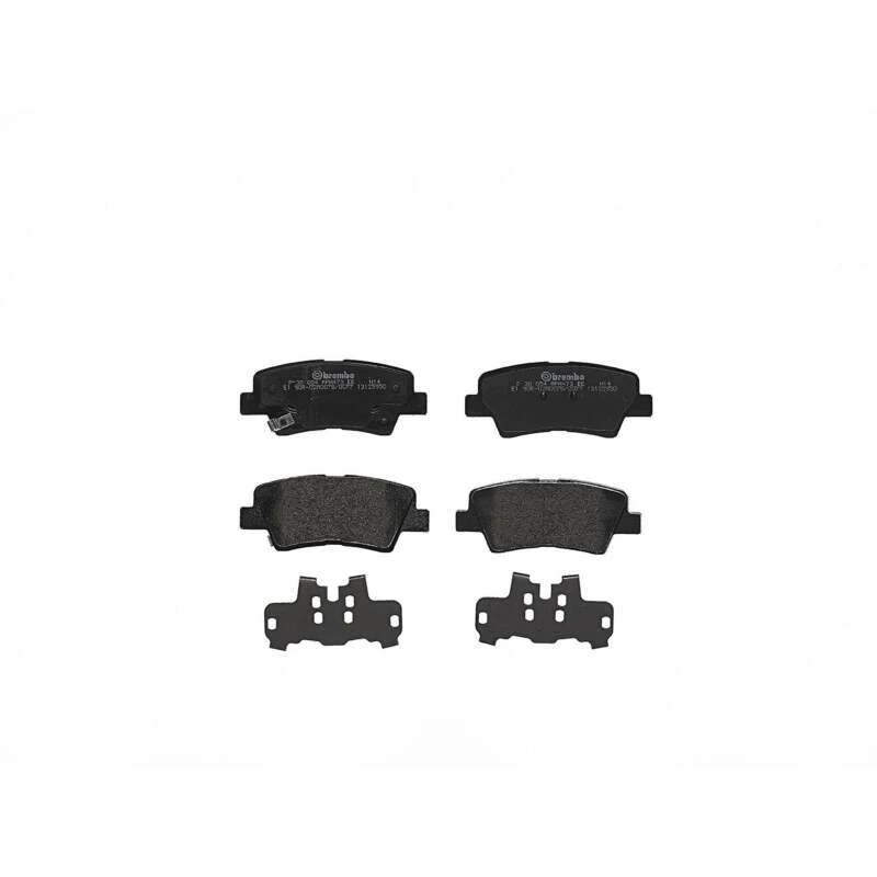Brembo OE PRIME Low-Met Bremsbeläge für 09-17 Hyundai Azera / 11-15 Sonata / Kia Optima