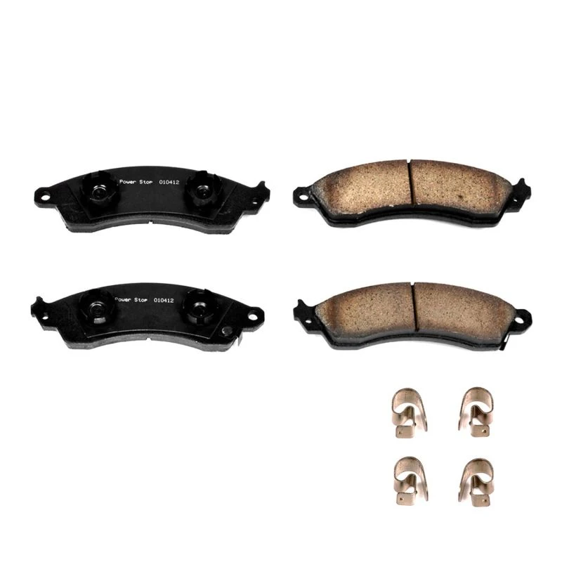 powerstop_17-412-679458ed5dc88 Power Stop 87-92 Chevrolet Camaro Front Z17 Evolution Ceramic Brake Pads w/Hardware