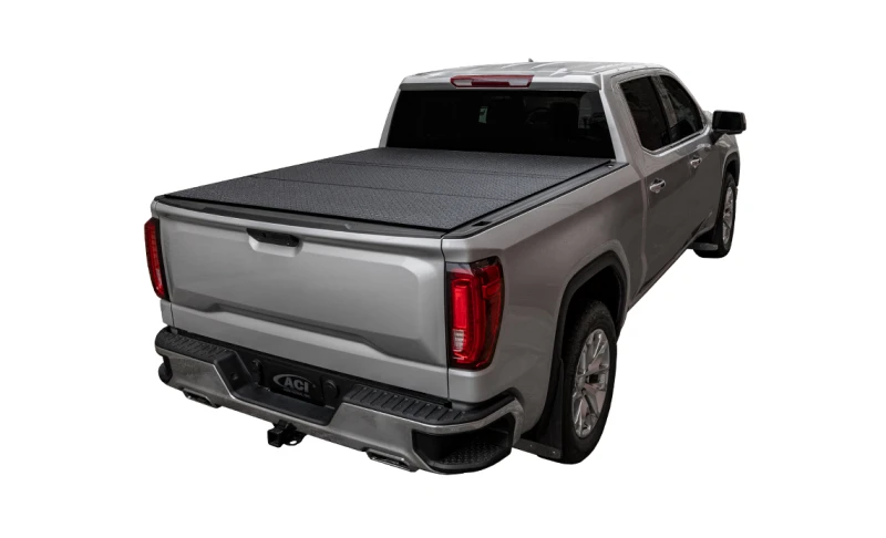 Access LOMAX Tri-Fold Abdeckung 07-21 Toyota Tundra - 5ft 6in Bett (mit Deck Rail) -  Black Diamond