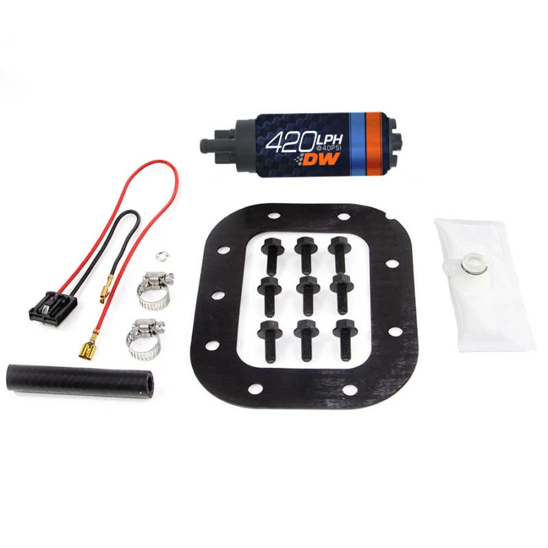deatschwerks_9-421-1027-6793161e9643f Deatschwerks DW420-Serie 420lph In-Tank-Kraftstoffpumpe mit Installationskit für Corvette 84-85 5.7L