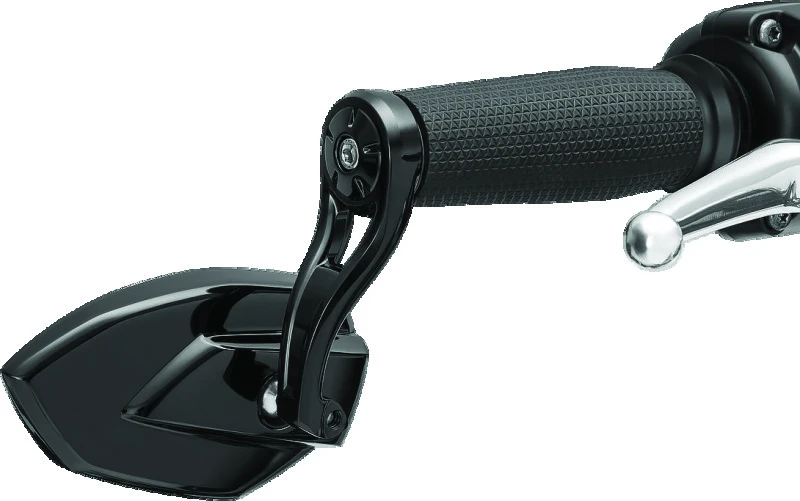 Kuryakyn Phantom Bar End Mirror Gloss Black