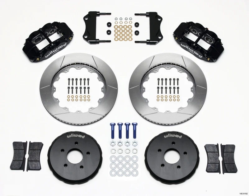 wilwood_140-9192-6795751d7cf42 Wilwood Narrow Superlite 6R Front Hat Kit 14.00in Nissan 350Z/Fiti G35