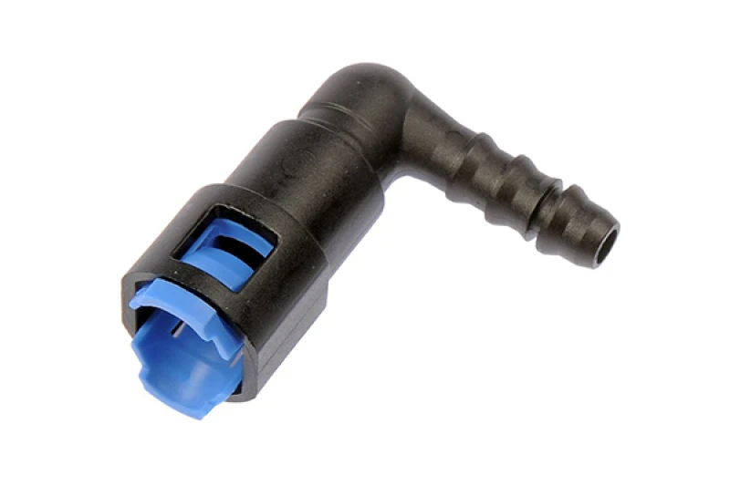 Radium Engineering 3/8 SAE Weiblich auf 90 Grad 5/16 Zoll Barb