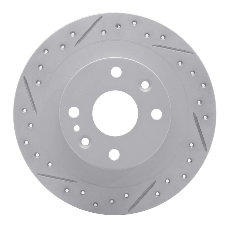 DFC 90-03 Ford Escort Rear Left Drilled & Slotted Geoperformance Rotor