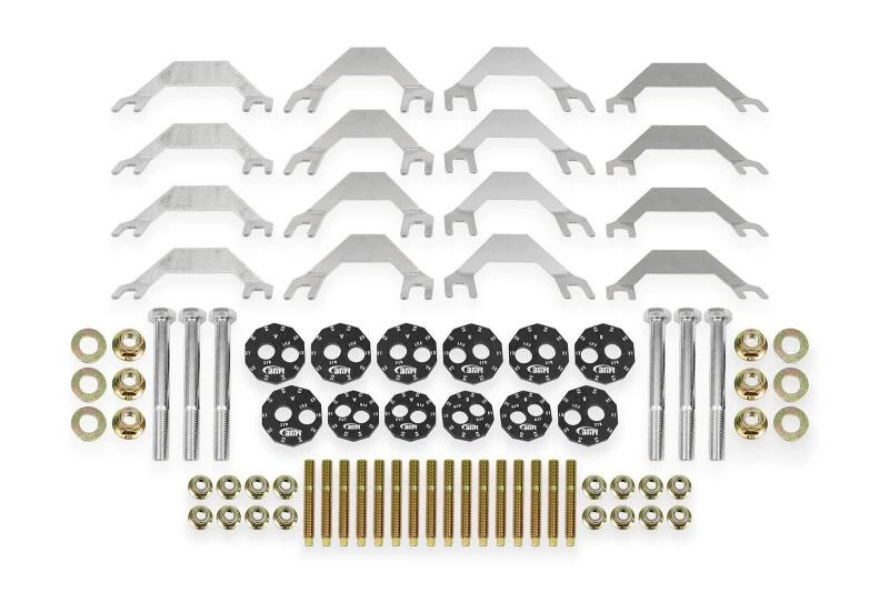 BMR 06-13 Chevrolet Corvette C6 Z06/ 09-13 ZR1 Camber Bolt & Stud Kit - Black Anodized