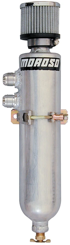 Moroso Breather Tank/Catch Can - Zwei -12AN Anschlüsse - Aluminium