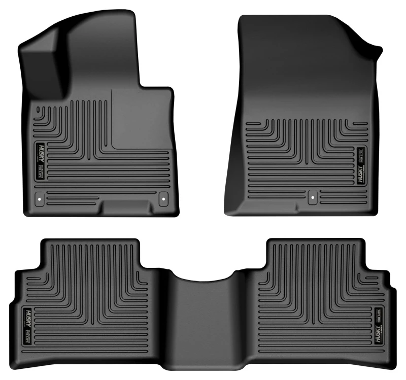 husky-liners_95221-67934b2fe4580 Husky Liners 2023 Kia Sportage WeatherBeater Front & 2nd Seat Floor Liners - Black