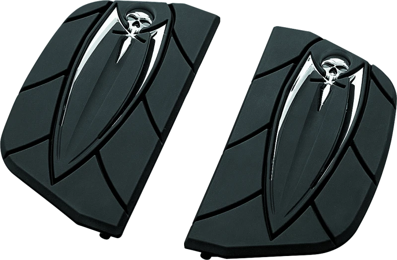Kuryakyn Zombie Passenger Board Covers Black