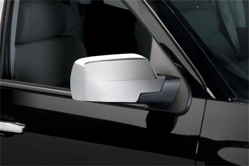 Putco 14-18 Chevy Silverado LD - Vollständige Klebeabdeckung (mit Ausschnitt für die Beleuchtung) Spiegelabdeckungen