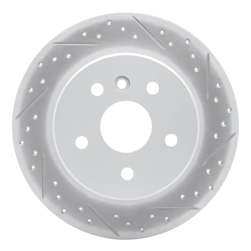 DFC 00-04 Toyota Avalon Rear Right Drilled & Slotted Geoperformance Rotor