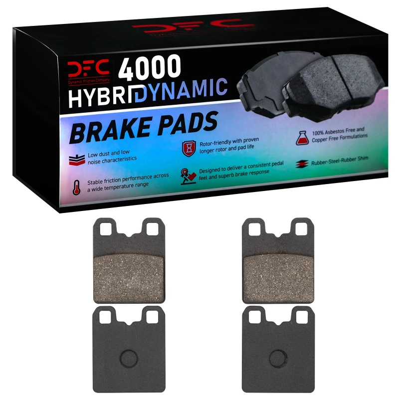 DFC 14-26 Tesla Model S Parking Brake 4000 Hybridynamic Brake Pads