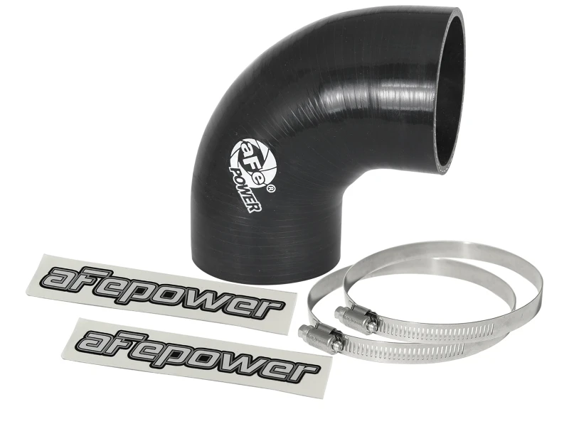 aFe Magnum FORCE Intake Coupling Kit (2-3/4 IN ID x 5 IN L x 90 Deg.) Elbow Coupler - Black