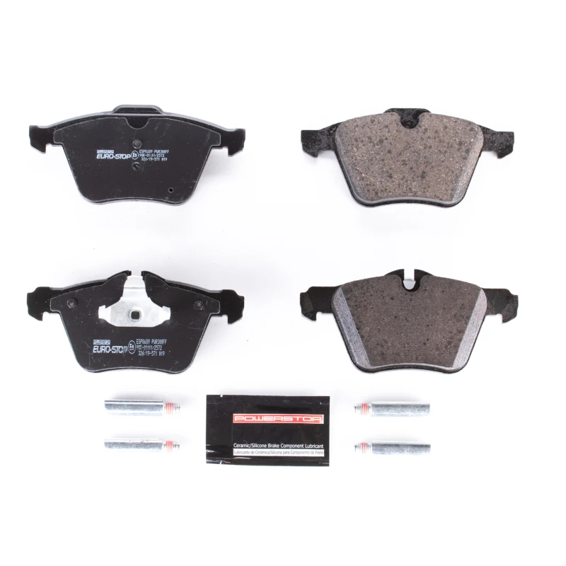 Power Stop 07-14 Volvo S80 Euro-Stop ECE-R90 Front Brake Pads