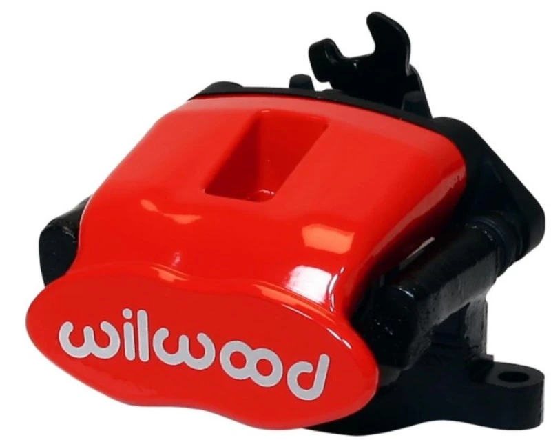 Wilwood Caliper-Combination Parking Brake-Pos 13-R/H-Red 41mm piston.81in Disc