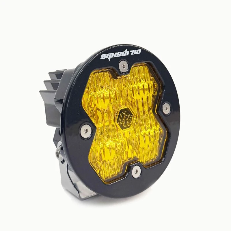 Baja Designs Squadron-R 2.0 Sport LED Wide Cornering (Single Light) - Baja Amber