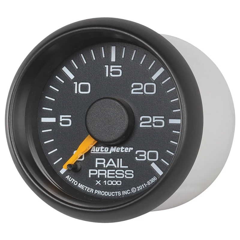 Autometer Factory Match 52,4mm Digitaler Schrittmotor 0-30.000 PSI Diesel-Kraftstoffraildruck-Anzeige