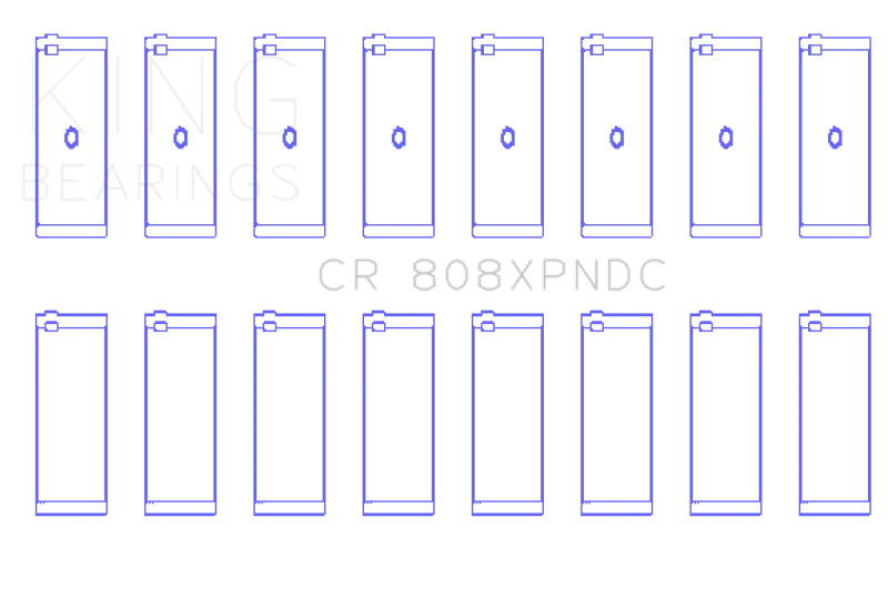 king-engine-bearings_CR808XPNDC-67936431400ad King Chevrolet BBC 369-502 GEN IV/V/VI Pleuel-Lagern-Set