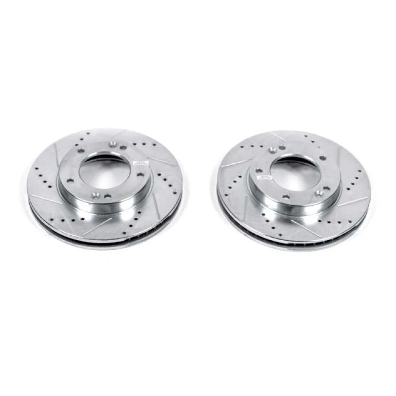 powerstop_JBR1512XPR-67944e08d218a Power Stop 03-06 Kia Sorento Front Evolution Drilled & Slotted Rotors - Pair
